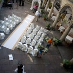 Italian courtyard design