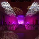 design of the room by light