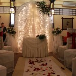 floral design for wedding