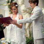 wedding ceremony in Lviv