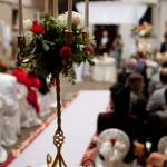 Italian courtyard decoration