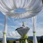 wedding arch-dome
