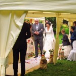свадебная церемония началась