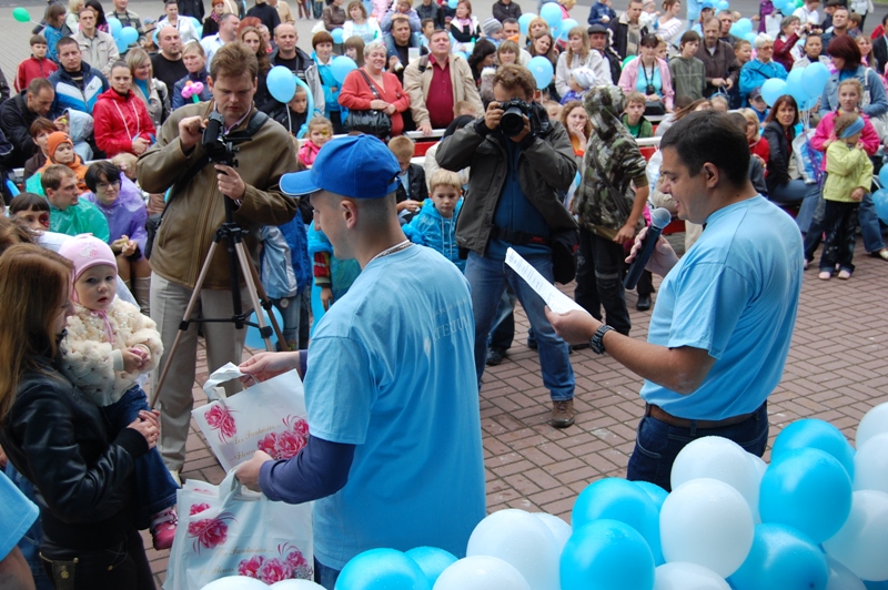 Organization of mass festive events for people of Lviv from Arterium нагородження переможців