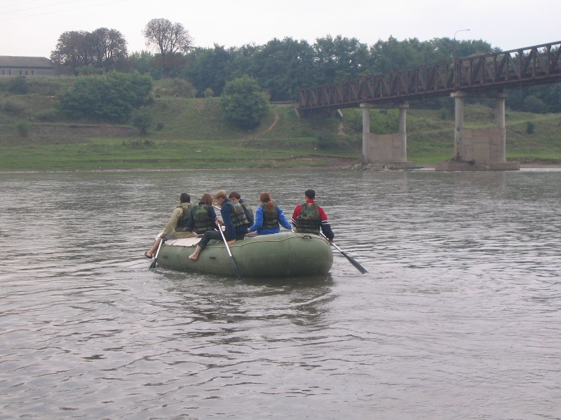 Organization of open air for a company Elektrolyuks сплав по Дністру